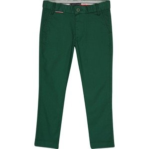 TOMMY HILFIGER Kalhoty námořnická modř / zelená / červená / bílá