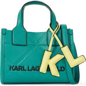 Karl Lagerfeld Kabelka 'Skuare' tyrkysová / žlutá / černá