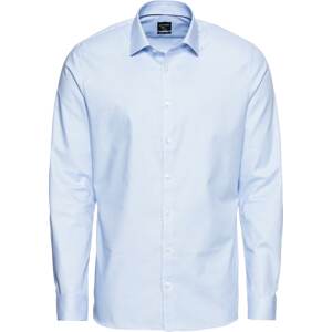 Společenská košile Olymp modrá / bílá
