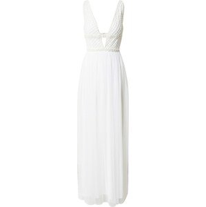 LACE & BEADS Společenské šaty bílá