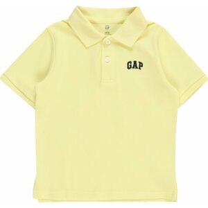 GAP Tričko noční modrá / pastelově žlutá