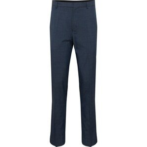 BURTON MENSWEAR LONDON Kalhoty s puky 'Jaspe' marine modrá / chladná modrá