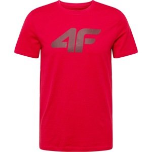 4F Funkční tričko ohnivá červená / černá