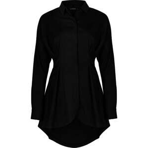 OW Collection Košilové šaty 'ERIN' černá