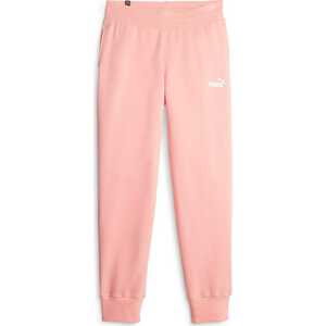 PUMA Sportovní kalhoty pink / bílá