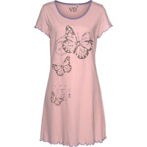VIVANCE Noční košilka fialová / růžová
