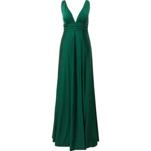 STAR NIGHT Společenské šaty smaragdová