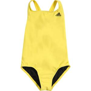 ADIDAS PERFORMANCE Sportovní plavky žlutá / černá