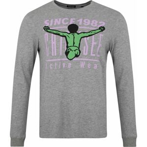 Funkční tričko Chiemsee šedá / zelená / fialová / černá