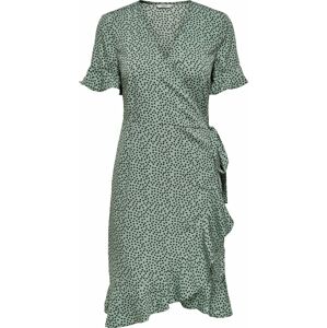 Letní šaty 'Olivia' Only zelená / černá