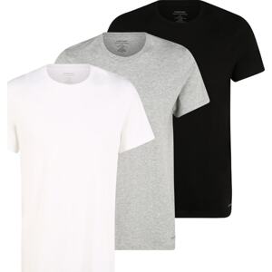 Tričko Calvin Klein Underwear šedý melír / černá / bílá