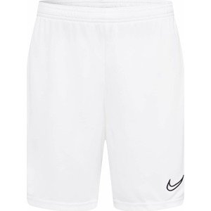 Sportovní kalhoty 'Academy' Nike černá / bílá