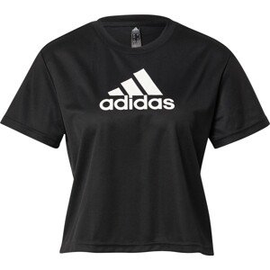 Funkční tričko ADIDAS SPORTSWEAR černá / bílá