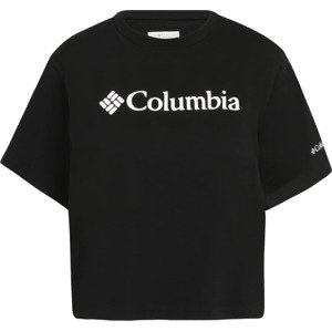 Tričko Columbia černá / bílá