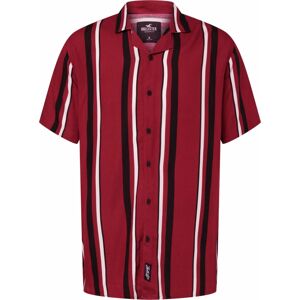 Košile Hollister červená / černá / bílá