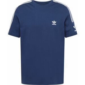 Tričko adidas Originals marine modrá / bílá