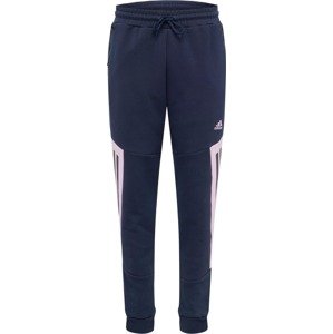 Sportovní kalhoty ADIDAS SPORTSWEAR námořnická modř / růžová