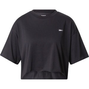 Funkční tričko 'MYT' Reebok Sport aqua modrá / černá / bílá