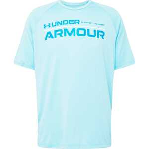 Funkční tričko Under Armour modrá / světlemodrá / vínově červená