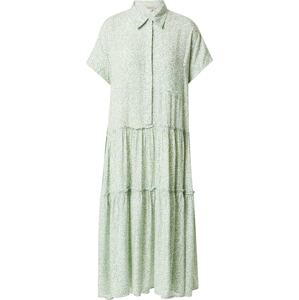 Košilové šaty 'Adelie' Herrlicher modrá / zelená / pastelově zelená