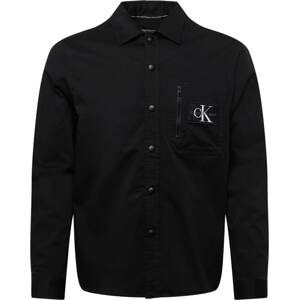 Košile Calvin Klein Jeans černá / bílá