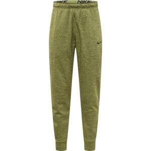 Sportovní kalhoty Nike zelená / černá