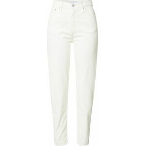 Džíny Calvin Klein Jeans bílá džínovina