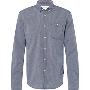 Košile Tom Tailor Denim námořnická modř / bílá