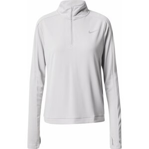 Funkční tričko 'PACER' Nike šedá / tmavě šedá