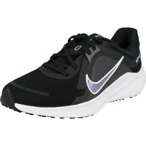 Běžecká obuv 'Quest 5' Nike šedá / černá / bílá