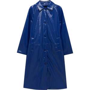 Přechodný kabát Pull&Bear námořnická modř