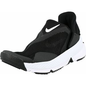 Slip on boty 'GO FLYEASE' Nike Sportswear černá / bílá