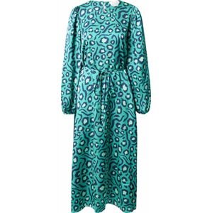 Koktejlové šaty 'ENIA' SISTERS POINT tmavě modrá / nefritová / pastelově zelená