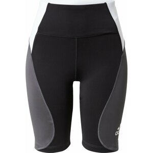 Sportovní kalhoty ADIDAS SPORTSWEAR čedičová šedá / černá / bílá
