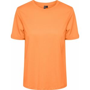 Tričko 'Ria' Pieces oranžová