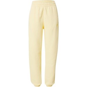 Kalhoty 'Essentials Fleece' adidas Originals světle žlutá