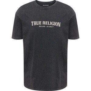 Tričko True Religion černá džínovina / bílá