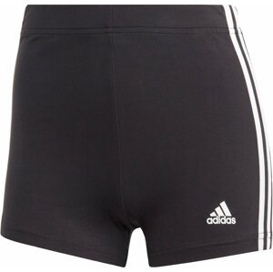 Sportovní kalhoty 'Essentials 3-Stripes Booty' ADIDAS SPORTSWEAR černá / bílá