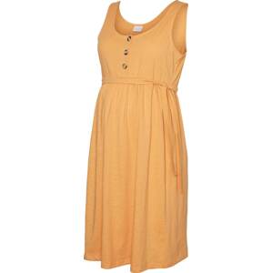 Letní šaty 'Evi Lia' Mamalicious pastelově oranžová