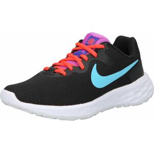 Běžecká obuv 'Revolution 6' Nike světlemodrá / tmavě oranžová / pink / černá