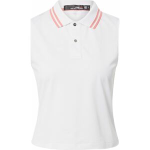 Tričko Polo Ralph Lauren korálová / bílá