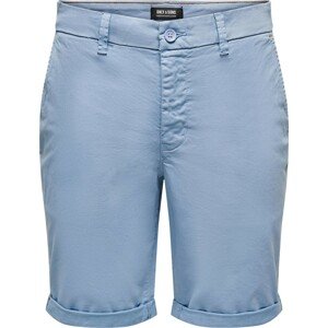 Chino kalhoty 'Peter' Only & Sons kouřově modrá
