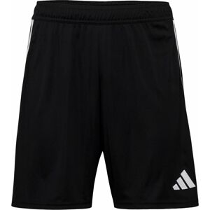 Sportovní kalhoty 'Tiro 23 League' adidas performance černá / bílá
