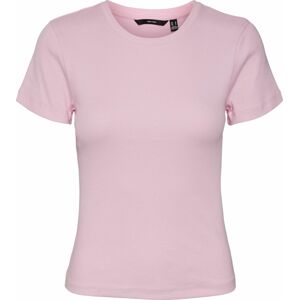 Tričko 'EZRA' Vero Moda světle růžová