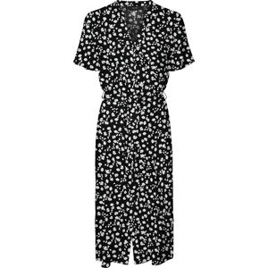 Letní šaty 'Vica' Vero Moda světlemodrá / černá / bílá