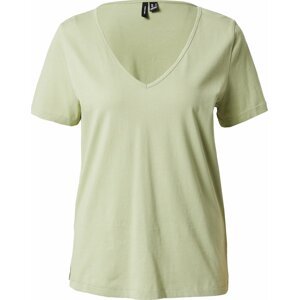 Tričko 'PAULA' Vero Moda pastelově zelená