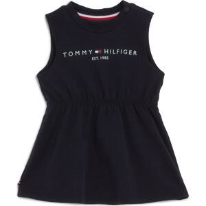 Šaty Tommy Hilfiger noční modrá / ohnivá červená / bílá