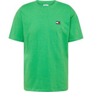 Tričko Tommy Jeans námořnická modř / zelená / červená / bílá