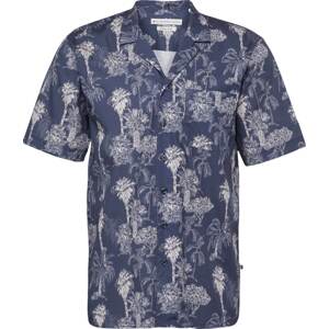 Košile 'Elmer' By Garment Makers námořnická modř / bílá