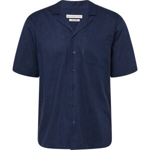 Košile 'Elmer' By Garment Makers námořnická modř